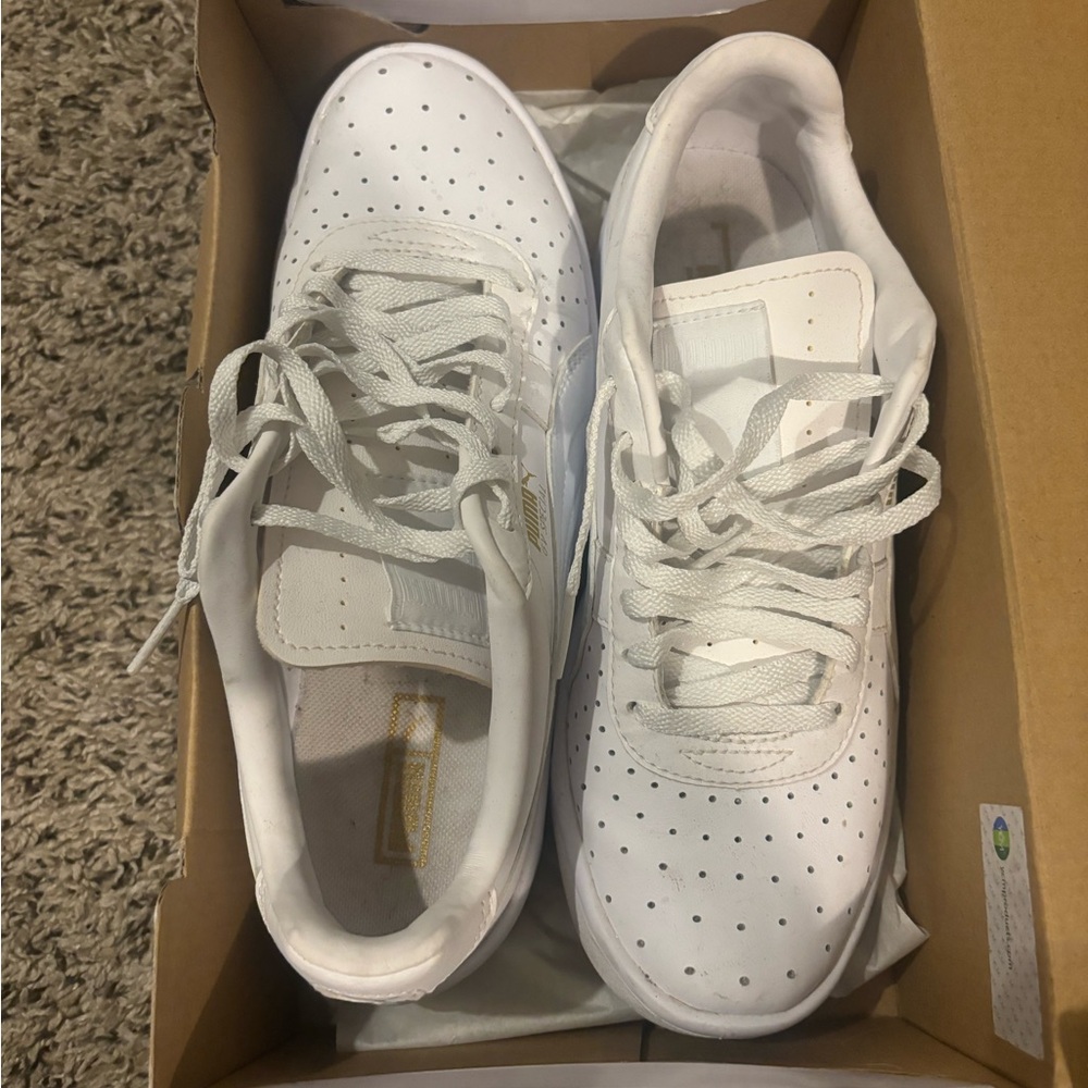 White Puma Sneakers